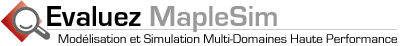 Evaluer MapleSim - Modélisation et Simulation Multi-Domaines Haute Performance