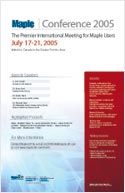 Maple Conference Poster