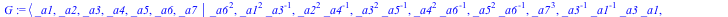 GroupTheory:-FPGroup([_a1, _a2, _a3, _a4, _a5, _a6, _a7], {[_a6, _a6], [_a1, _a1, `/`(1, `*`(_a3))], [_a2, _a2, `/`(1, `*`(_a4))], [_a3, _a3, `/`(1, `*`(_a5))], [_a4, _a4, `/`(1, `*`(_a6))], [_a5, _a5...