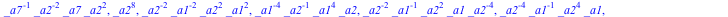 GroupTheory:-FPGroup([_a1, _a2, _a7], {[_a7, _a7, _a7], [`/`(1, `*`(_a7)), `/`(1, `*`(_a2)), _a7, _a2], [`/`(1, `*`(_a7)), `/`(1, `*`(_a1)), _a7, _a1, `/`(1, `*`(_a7))], [`/`(1, `*`(_a1)), `/`(1, `*`(...