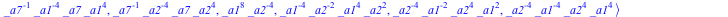 GroupTheory:-FPGroup([_a1, _a2, _a7], {[_a7, _a7, _a7], [`/`(1, `*`(_a7)), `/`(1, `*`(_a2)), _a7, _a2], [`/`(1, `*`(_a7)), `/`(1, `*`(_a1)), _a7, _a1, `/`(1, `*`(_a7))], [`/`(1, `*`(_a1)), `/`(1, `*`(...