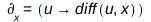 Physics:-d_[x] = (proc (u) options operator, arrow; Physics:-Vectors:-diff(u, x) end proc); 