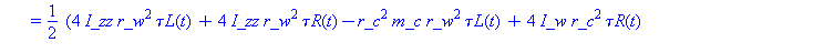 (Typesetting:-mprintslash)([{diff(x(t), `$`(t, 2)) = -sin(theta(t))*(diff(theta(t), t))*v(t)+cos(theta(t))*(diff(v(t), t)), diff(y(t), `$`(t, 2)) = cos(theta(t))*(diff(theta(t), t))*v(t)+sin(theta(t))...