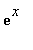 exp(x)