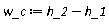 w_c := Units:-Standard:-`+`(h_2, Units:-Standard:-`-`(h_1))