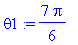 theta1 := 7/6*Pi
