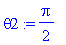 theta2 := 1/2*Pi