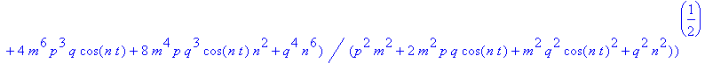 N2 := [proc (t) options operator, arrow; -(q^3*n^4*...