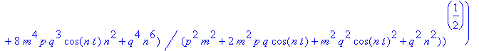 aN2 := proc (t) options operator, arrow; (q^2*n^4*m...