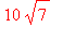 10*sqrt(7)