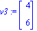 v3 := matrix([[4], [6]])