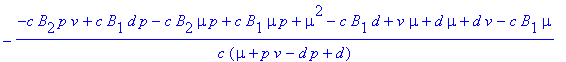-(-c*B[2]*p*v+c*B[1]*d*p-c*B[2]*mu*p+c*B[1]*mu*p+mu...