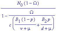 (mu+p*v-d*p+d)*(-mu*B[2]*p+mu*B[1]*p-mu*B[1]-p*B[2]...