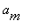 a[m]