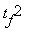 t[f]^2