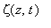 zeta(z,t)