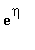 exp(eta)
