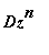 Dz^n