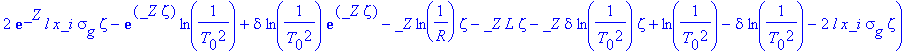 sol_5 := x_f = exp(RootOf(2*exp(_Z)*l*x_i*sigma[g]*zeta-exp(_Z*zeta)*ln(1/(T[0]^2))+delta*ln(1/(T[0]^2))*exp(_Z*zeta)-_Z*ln(1/R)*zeta-_Z*L*zeta-_Z*delta*ln(1/(T[0]^2))*zeta+ln(1/(T[0]^2))-delta*ln(1/(T...