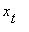 x[t]
