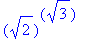 (sqrt(2))^(sqrt(3))