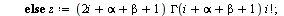 `:=`(JacobiFE, proc (f, ab, n, alpha, beta) local a, b, i, d, s, h, z, L, x; with(orthopoly, P); `:=`(L, []); `:=`(s, 0); `:=`(x, lhs(ab)); `:=`(a, lhs(rhs(ab))); `:=`(b, rhs(rhs(ab))); `:=`(d, `+`(`*...