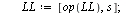`:=`(LaguerreE, proc (f, x, a, d, n, alpha) local i, s, LL; with(orthopoly, L); `:=`(s, 0); `:=`(LL, []); for i from 0 to `+`(n, `-`(1)) do `:=`(s, `+`(s, `*`(LaguerreL(i, alpha, `/`(`*`(`+`(x, `-`(a)...