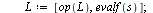`:=`(FourierE, proc (f, ab, n) local a, b, i, d, s, L, x; `:=`(L, []); `:=`(x, lhs(ab)); `:=`(a, lhs(rhs(ab))); `:=`(b, rhs(rhs(ab))); `:=`(d, `+`(b, `-`(a))); `:=`(s, evalf(`/`(`*`(Int(f, x = a .. b)...