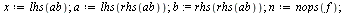 `:=`(GramSchmidtL2, proc (f, ab) local a, b, x, phi, s, i, n, s2; `:=`(x, lhs(ab)); `:=`(a, lhs(rhs(ab))); `:=`(b, rhs(rhs(ab))); `:=`(n, nops(f)); `:=`(phi, Vector(n, [`$`(0, n)])); `:=`(s2, int(`*`(...